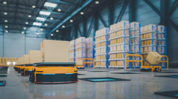 Robots in Material Handling Require Reliable Wireless Communication